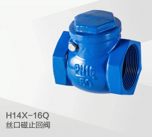 H14X-16Q丝口磁止回阀