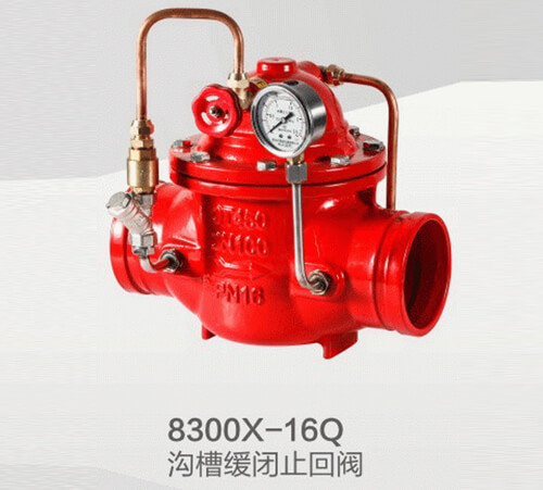 8300X-16Q沟槽缓闭止回阀